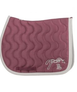 TAPIS PENELOPE CLASSIQUE MAGENTA/BLANC