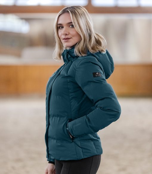 Manteau hiver Performance Ohio bleu pétrole – Image 5