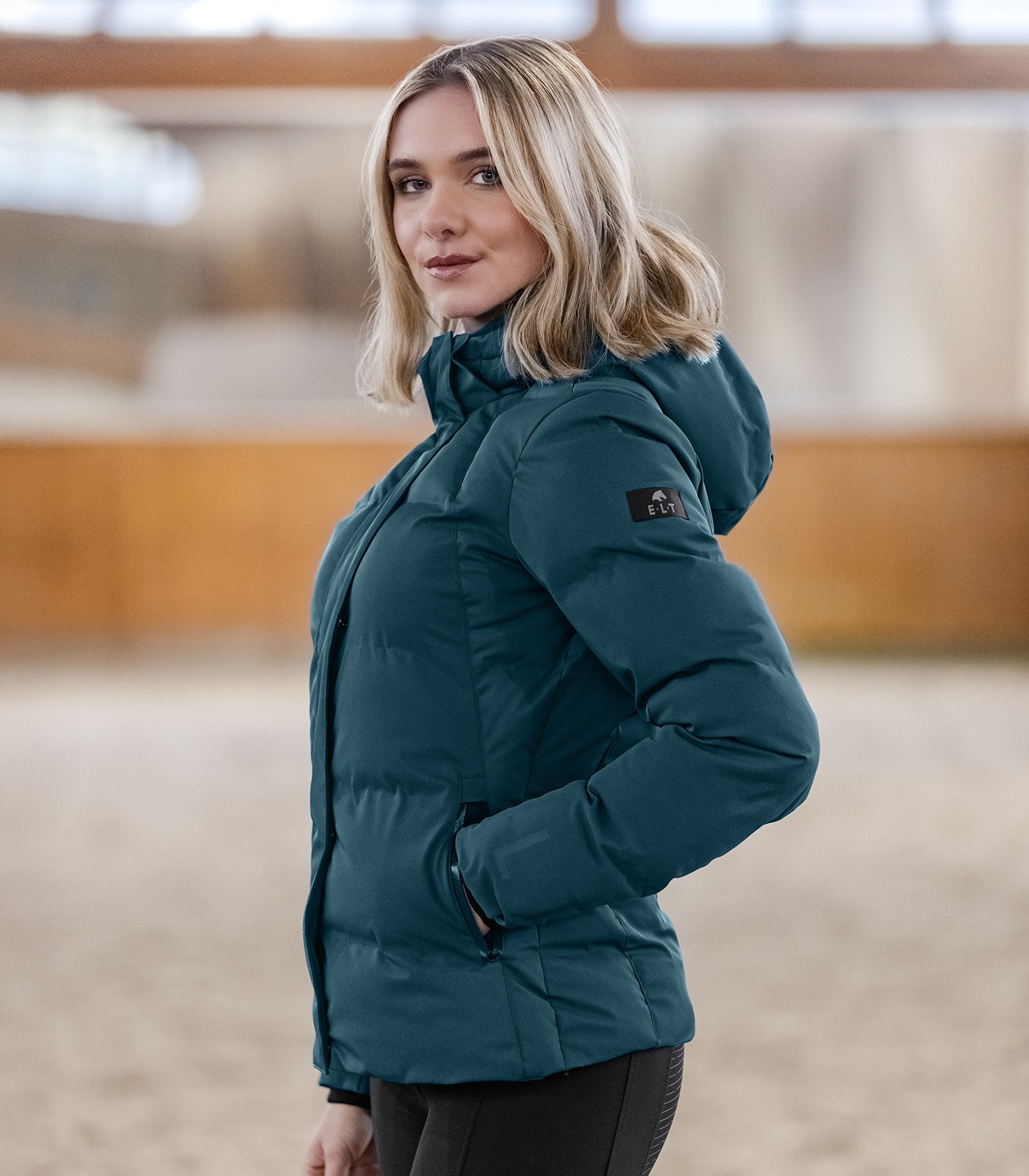 Manteau hiver Performance Ohio bleu pétrole – Image 5