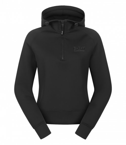 Pull à capuche technique Regensburg noir