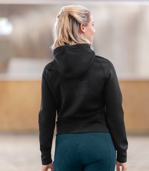 Pull à capuche technique Regensburg noir – Image 4