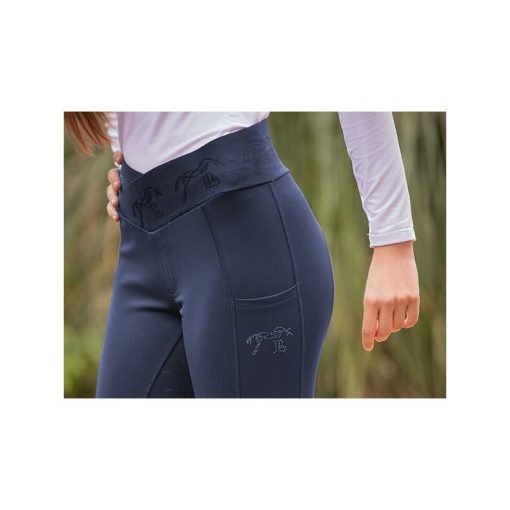 Legging PENELOPE "Anaé" marine – Image 3