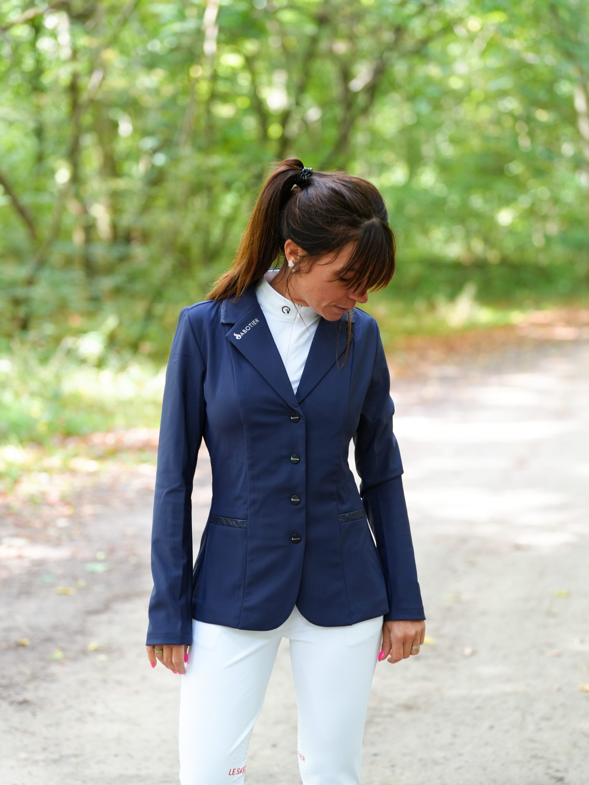 Veste de concours Le Sabotier "Colette" bleu marine – Image 6