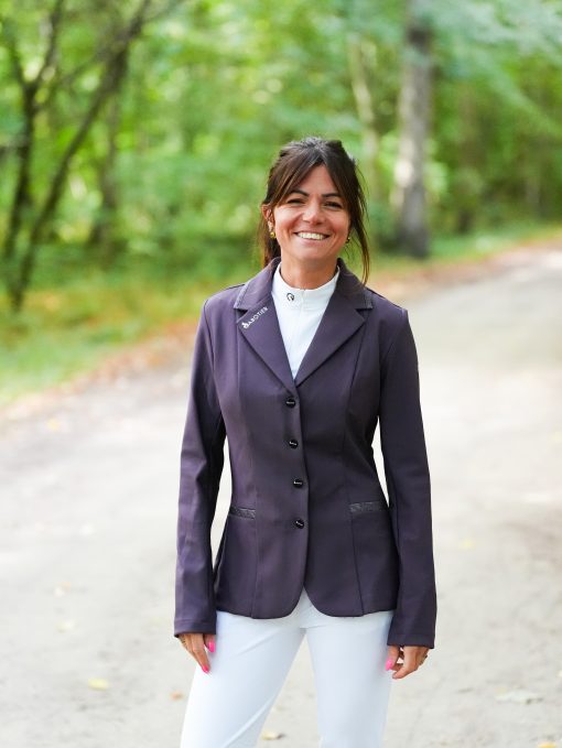 Veste de concours Le Sabotier "Colette" prune