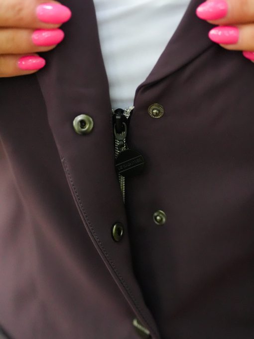 Veste de concours Le Sabotier "Colette" prune – Image 3