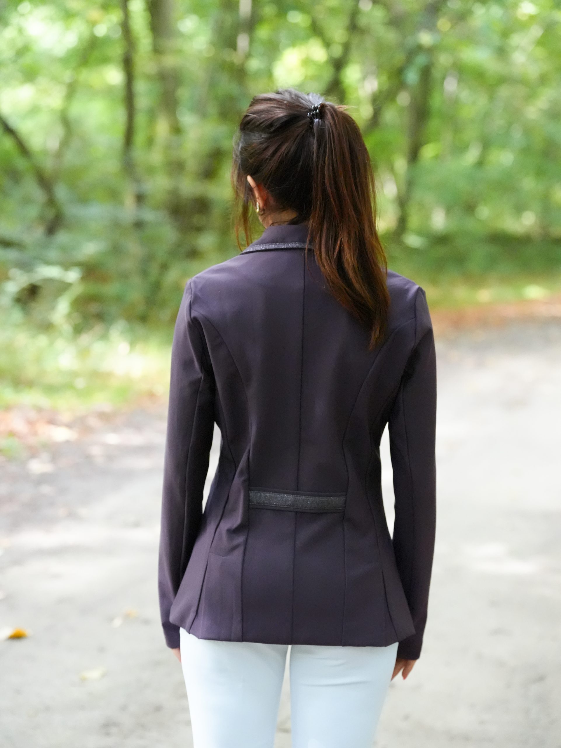 Veste de concours Le Sabotier "Colette" prune – Image 5