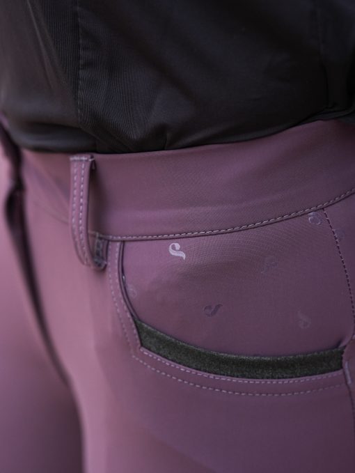 Pantalon Le Sabotier "Victorine" prune – Image 5
