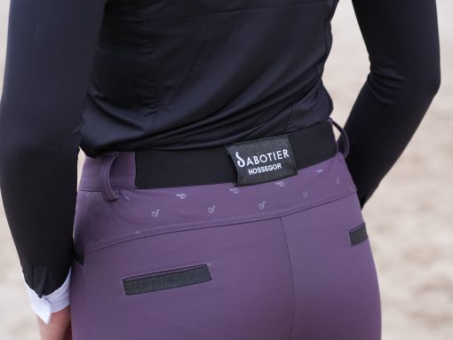 Pantalon Le Sabotier "Victorine" prune – Image 2