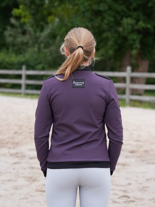 Sweat technique Le Sabotier "Ysee" prune – Image 5