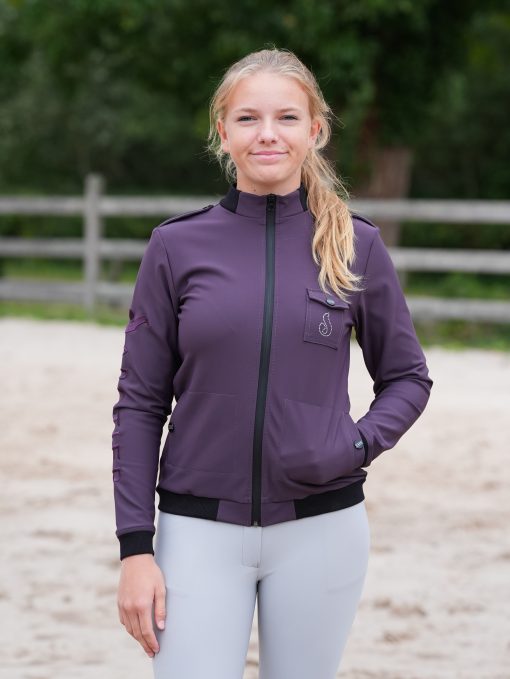 Sweat technique Le Sabotier "Ysee" prune