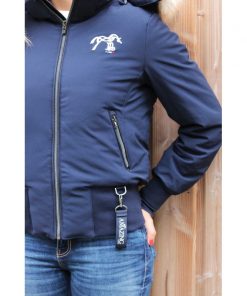 Alternative view of Blouson PENELOPE "Step" marine