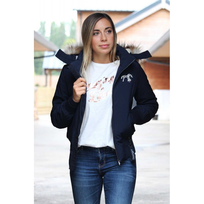 Blouson PENELOPE "Step" marine – Image 4