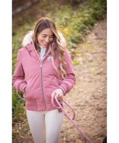 Blouson PENELOPE "Step" vieux rose