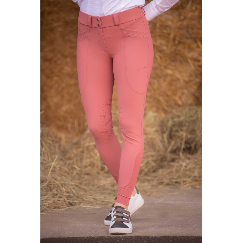 Pantalon PENELOPE "Sybille" vieux rose