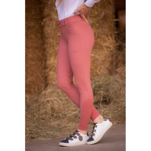 Pantalon PENELOPE "Sybille" vieux rose – Image 2