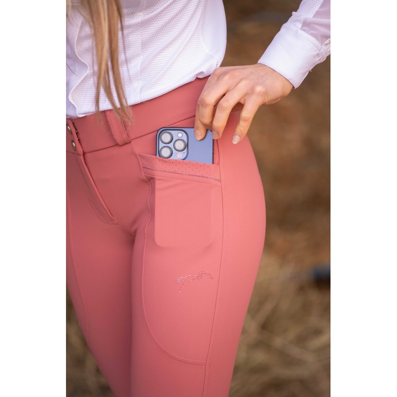 Pantalon PENELOPE "Sybille" vieux rose – Image 3