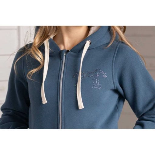 Sweat PENELOPE "Tressy" bleu denim – Image 3