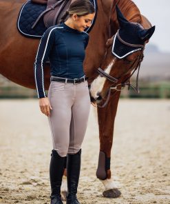 Pantalon Equithème Claudine taupe