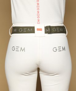 Alternative view of Ceinture Gem ZAZA kaki