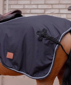 Alternative view of Couvre-reins Classic Rain - PADDOCK noir