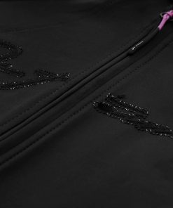 Alternative view of GILET JE T'AIME EQUITHÈME - EK-ILONA noir