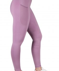 Alternative view of Legging Je t'aime EQUITHÈME - EK-Flora mauve
