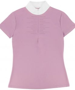 Polo concours EQUITHÈME - EK-Suzanne mauve