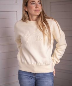 Sweat PENELOPE "Bianca" jaune pastel