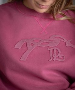 Alternative view of Sweat PENELOPE "Bianca" framboise