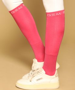 Chaussettes Jelly GEM rose paillettes