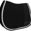 Tapis de selle Je t'aime EQUITHÈME - noir