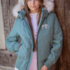 Blouson PENELOPE "Step" émeraude – Image 2